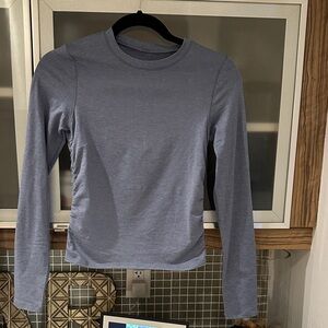 Vuori Long Sleeve Tee - Slate Blue